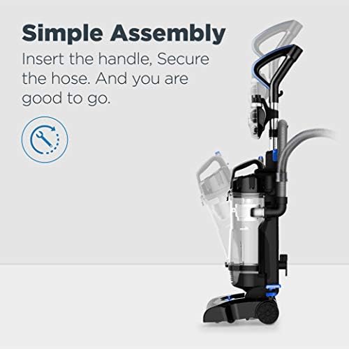 Eureka PowerSpeed Lightweight Upright Vacuum Cleaner Blue