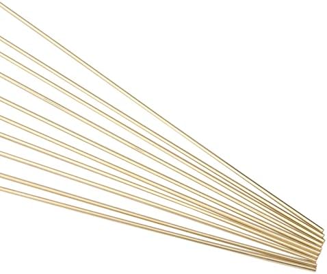 80 Piece 136 Inch Gold Floral Place Card Holder Stick