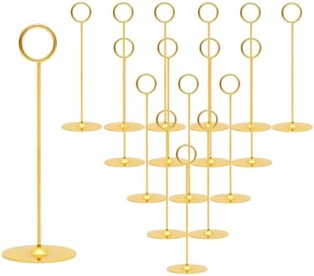 Urban Deco 16 Piece Table Card Holder Set Gold