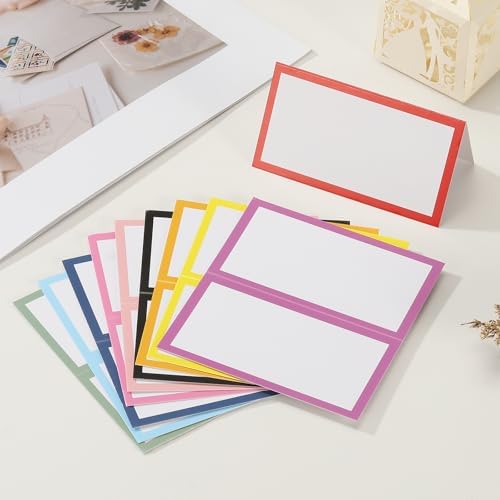 PATIKIL 50Pcs Light Pink Table Place Cards