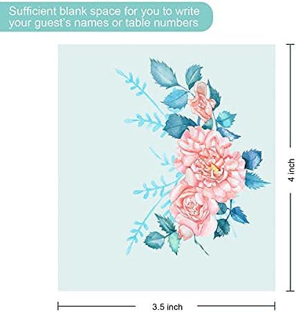 JUZNU Place Cards 120 Pack for Weddings and Parties