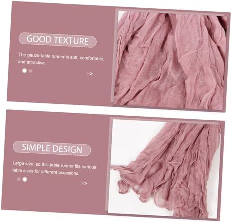 Bohemian Gauze Table Runner for Wedding and Home Decor