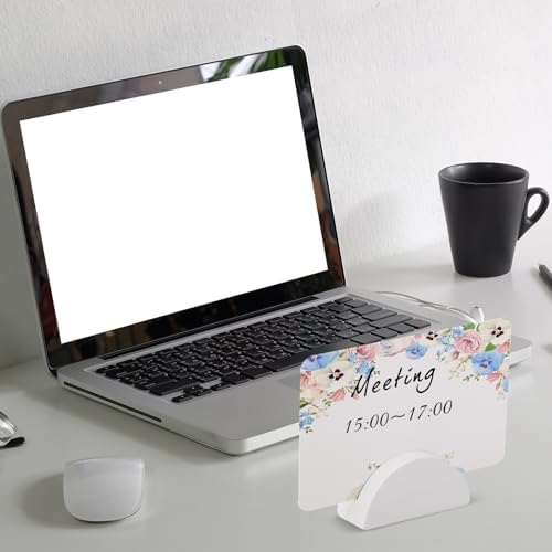 48 Pcs White Wooden Table Number Stands Small Lightweight Semicircular Design Holder