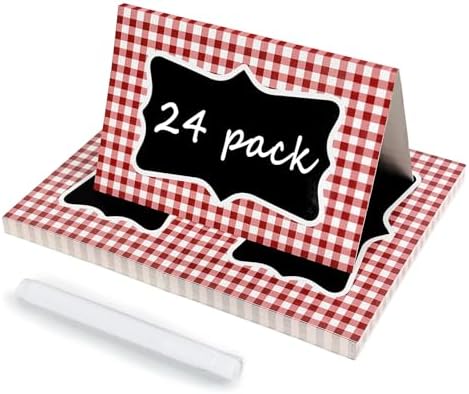 24PCS BBQ Party Decorations with Marker
