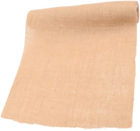 PRETYZOOM Natural Linen Table Runner for Home and Parties