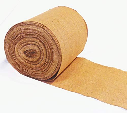 AAYU Bulk Jute Burlap Runner Roll 14 Inch X 300 Feet