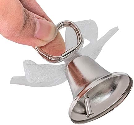 Super Z Outlet Silver Bell Place Card Holders 12 Pack