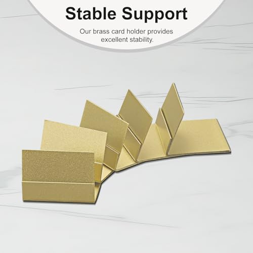 Gold Table Number Holders 20pcs Metal Place Card Stands