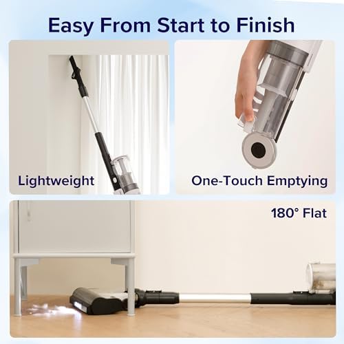 LEVOIT Cordless Stick Vacuum with 50 Minutes Runtime