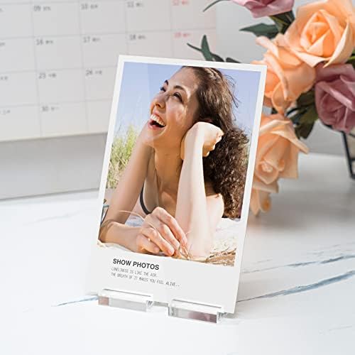 25 Pcs Acrylic Place Card Holder for Tables and Events