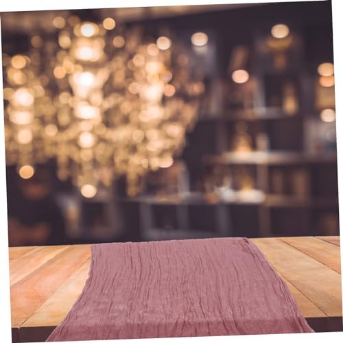 4pcs Bohemian Gauze Table Runner for Weddings and Parties