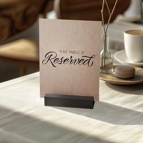 Tidita Place Card Holder Set of 20 Acacia Wood