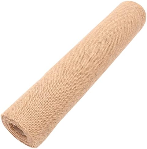 GRIRIW Natural Linen Table Runner Roll Reusable Party Decor Cover