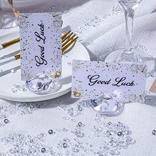 1624 Piece Diamond Place Card Holders and Confetti Set
