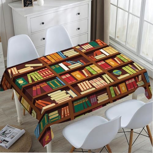 TKS MITLAN 60x84 Oblong Tablecloth Retro Design