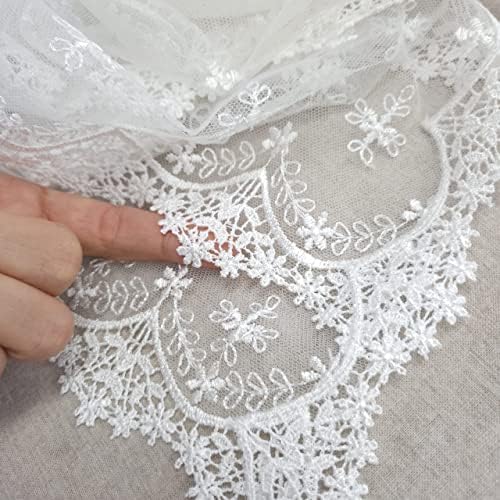 Lacely Inicia Table Lace Runner 12x86 Inch White Decor