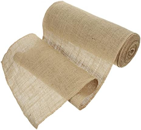 Hohopeti 1 Roll Rustic Burlap Table Runner