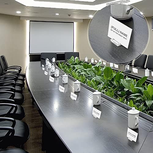 25 Pcs Acrylic Place Card Holder for Tables and Events