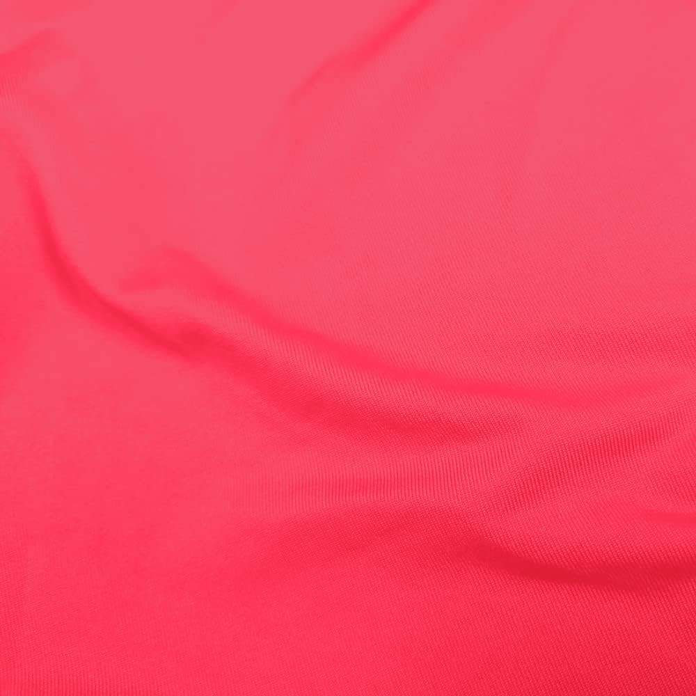2 Pack 8FT Fuchsia Spandex Tablecloth Stretch Fitted for Rectangular Table