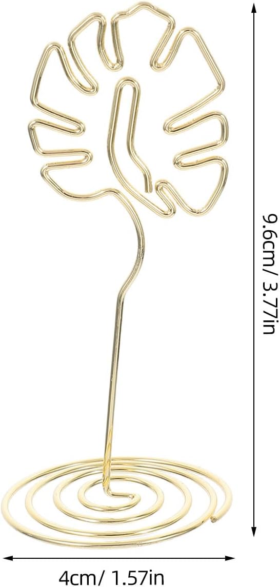 Stobok Table Number Holders 8PCS Metal Set