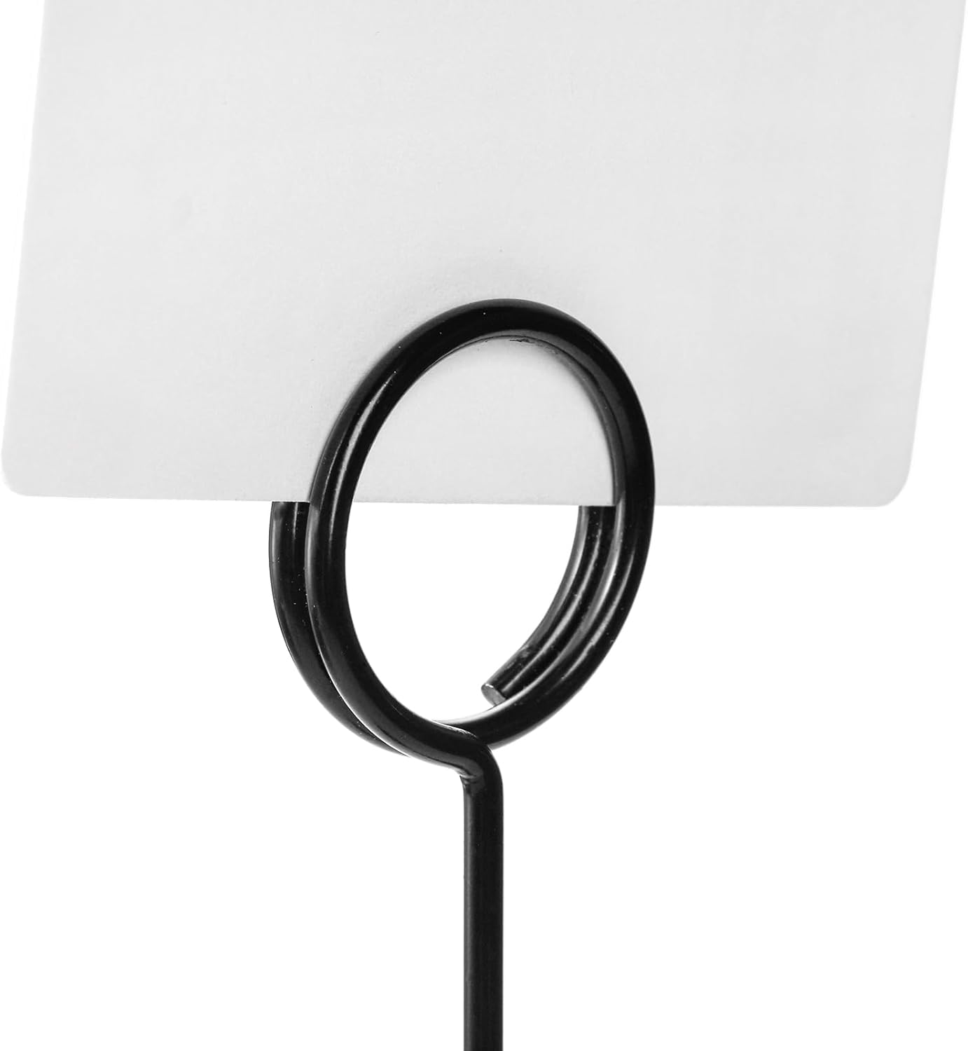 Tosnail 12 Pack 12 Inch Tall Table Number Holders Black