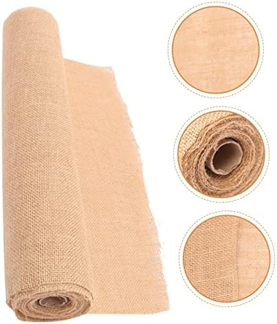 PRETYZOOM Natural Linen Table Runner for Home and Parties
