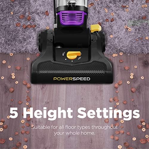 Eureka NEU182B PowerSpeed Bagless Upright Vacuum Cleaner Purple