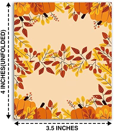 Tedea Thanksgiving Table Place Cards 25 Pack