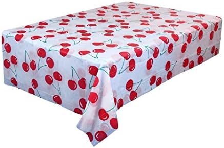 Retzjorv Vpang 2 Pcs Plastic Tablecloth 71 Inch