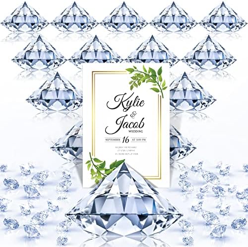 1624 Piece Diamond Place Card Holders and Confetti Set