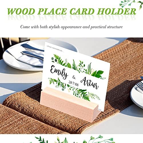 Thyle Zonon 12 Wood Place Card Holders