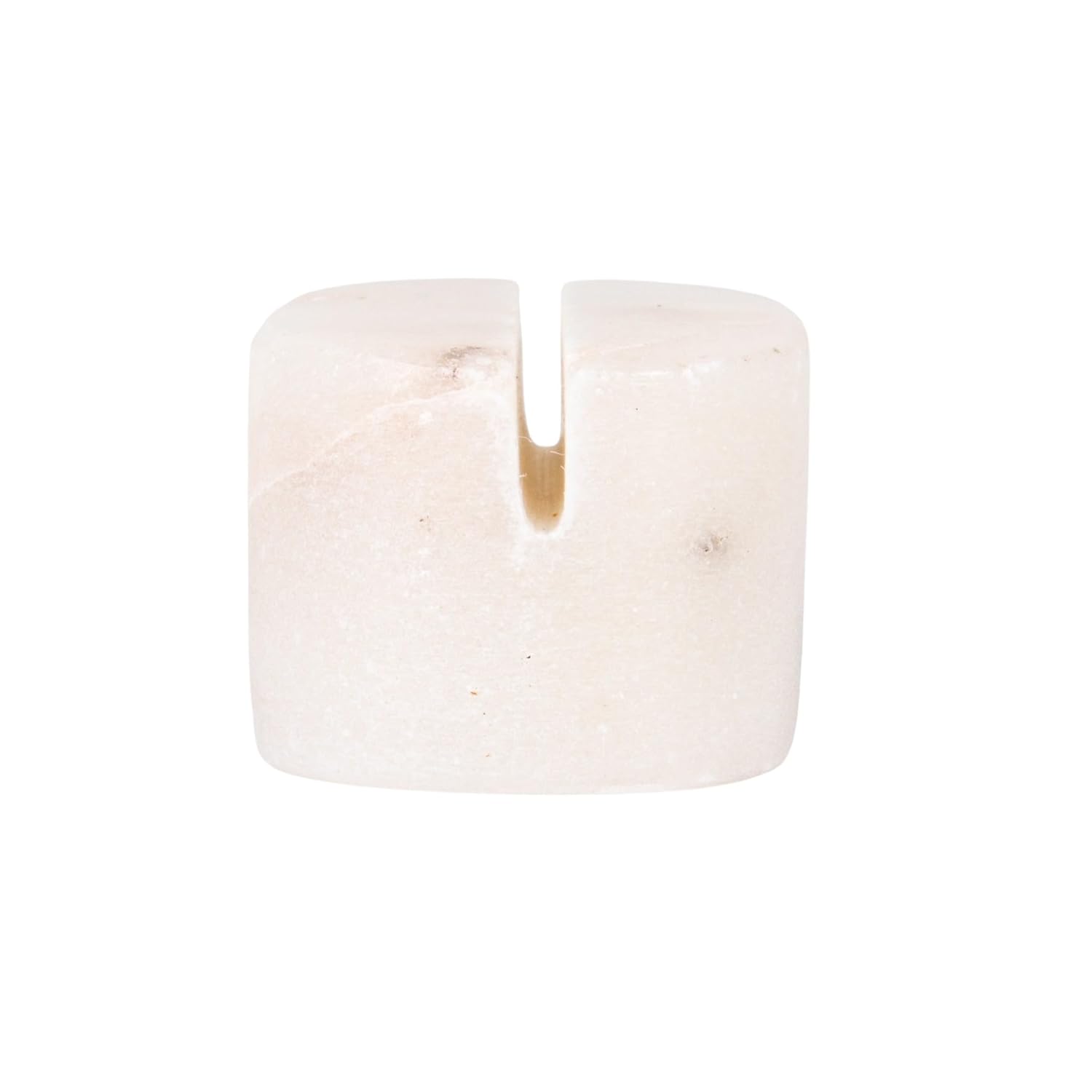 Creative Co Op 4 Piece Marble Place Card Holders White