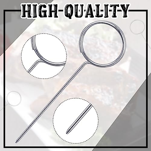 Seajan 100 Pcs 224 Inch Floral Card Holder Picks