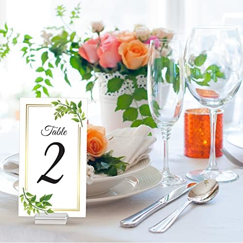 Yalikop Acrylic Place Card Holders 25 Piece Set