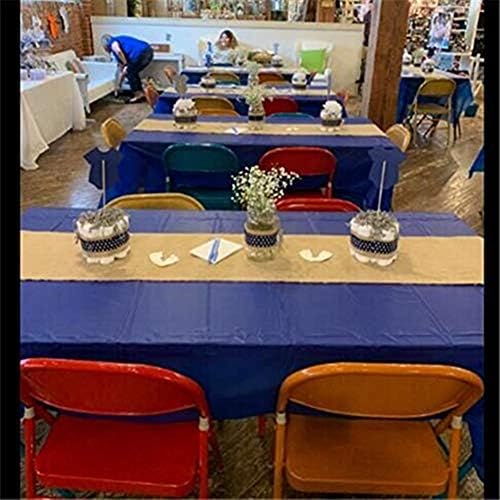 OZXCHIXU Jute Burlap Table Runner 12 Wide x 10 Yards Long
