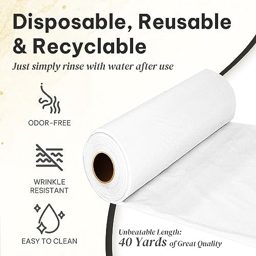Amatra All-Purpose Plastic Table Cover Roll 54x120