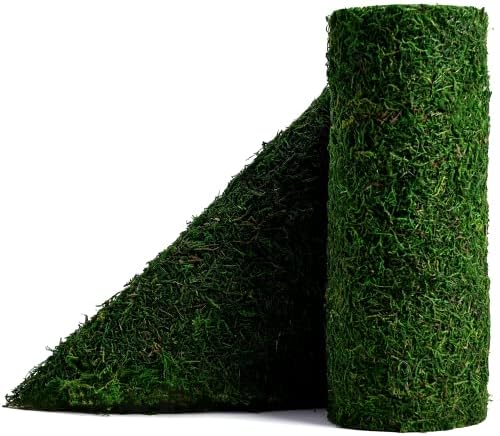 CIICRO Artificial Moss Table Runner 12x71