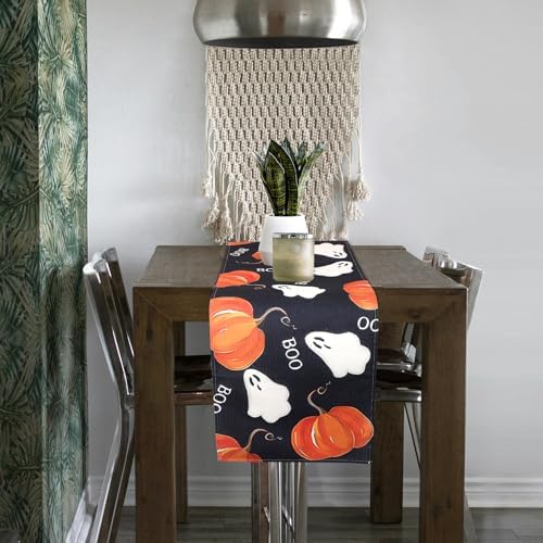 Halloween Table Runner 7244x13in Spooky Decor