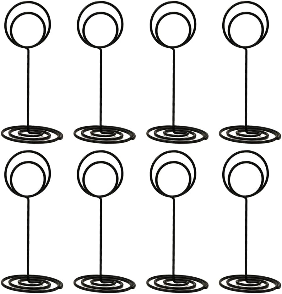 20 Pcs Metal Wire Place Card Holders Table Number Holder Wedding Table Clips
