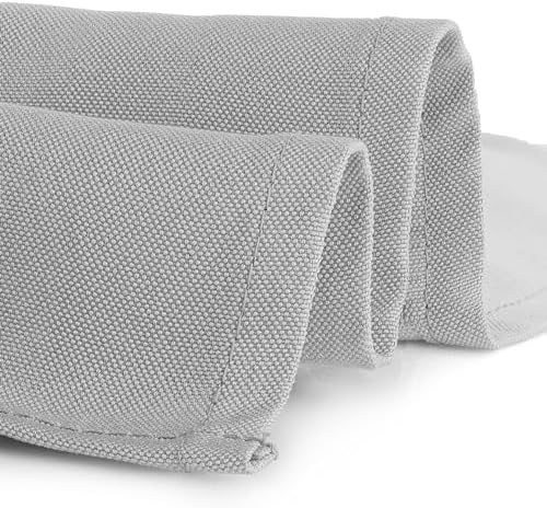 Gee Di Moda Fitted Tablecloth 72x30 Inch Silver for 6ft Table
