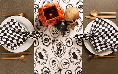 DII Halloween Party Tabletop Decor Table Runner 14x72