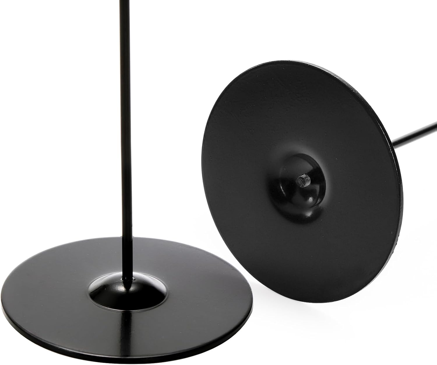 Tosnail 12 Pack 12 Inch Tall Table Number Holders Black