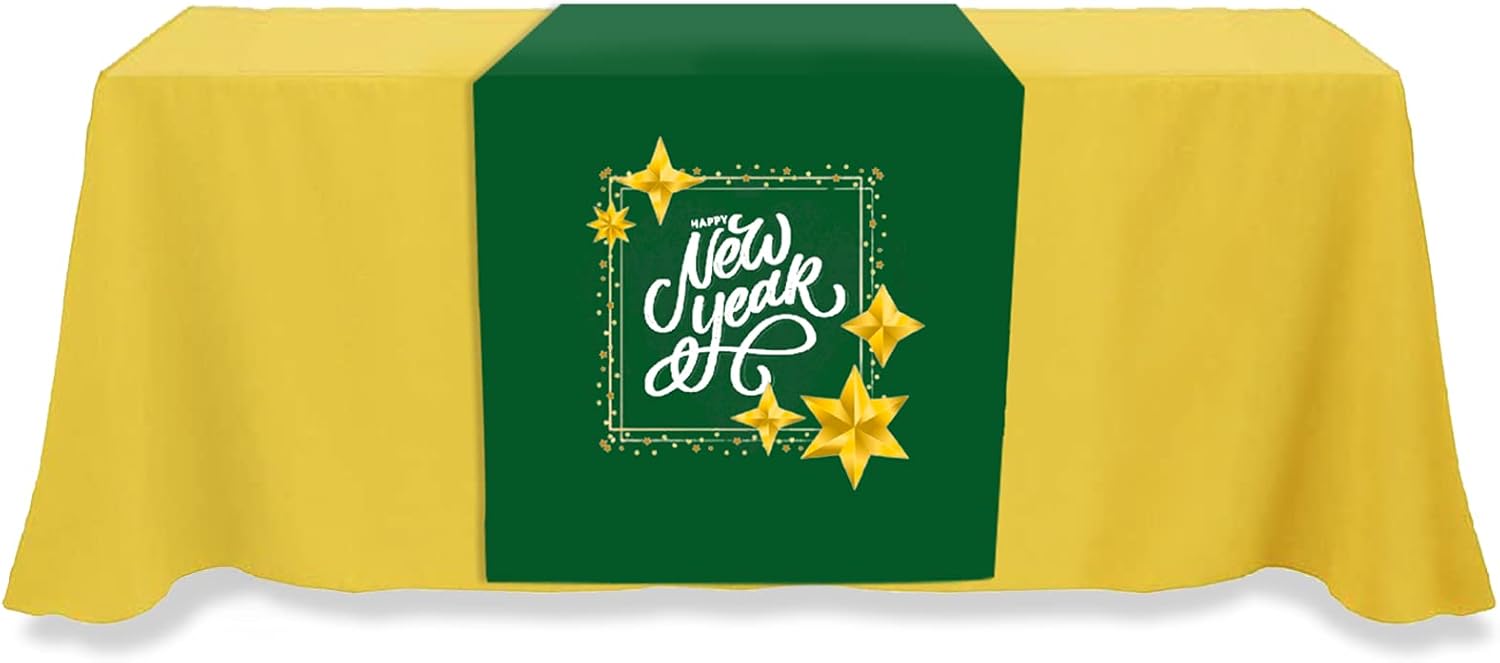 Custom Table Runner 36x72 with Business Logo or Text