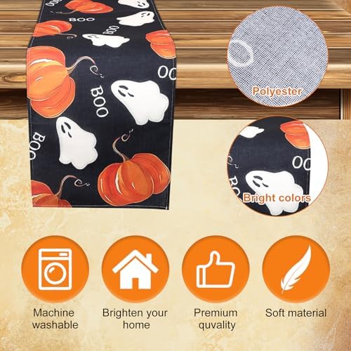 Halloween Table Runner 7244x13in Spooky Decor