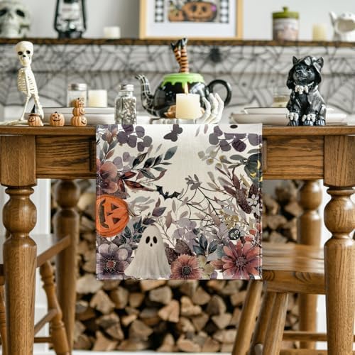 Artoid Mode Halloween Table Runner 13x72 Inch