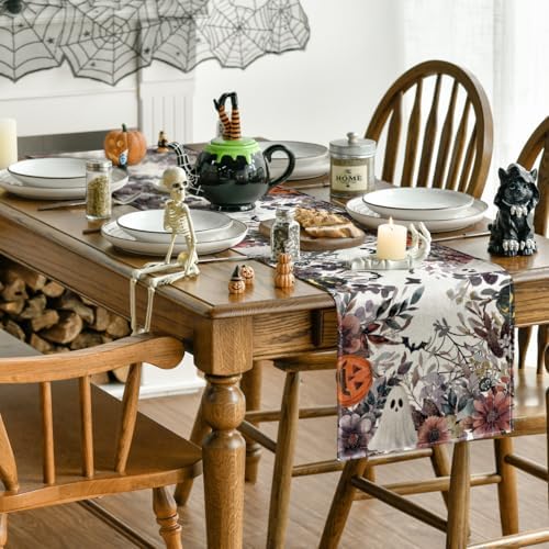 Artoid Mode Halloween Table Runner 13x72 Inch