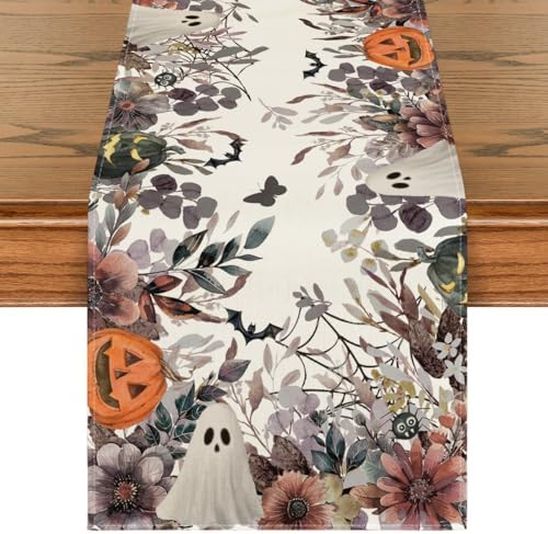 Artoid Mode Halloween Table Runner 13x72 Inch