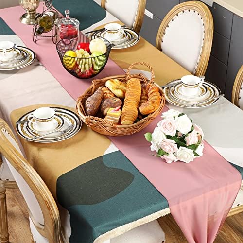 24 Pack Dusty Rose Chiffon Table Runners