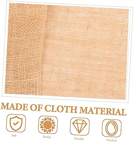 PRETYZOOM Natural Linen Table Runner for Home and Parties