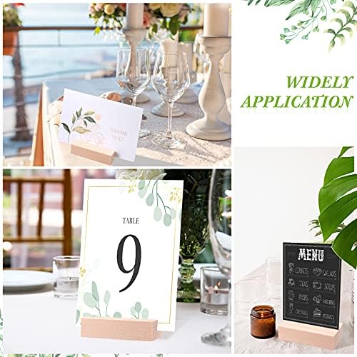 Thyle Zonon 12 Wood Place Card Holders